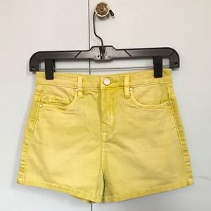 Blank NYC Assid Lime High Rise Shorts (NWOT)